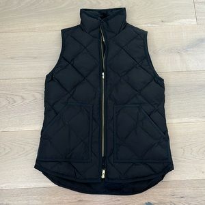 Quilted vest jcrew